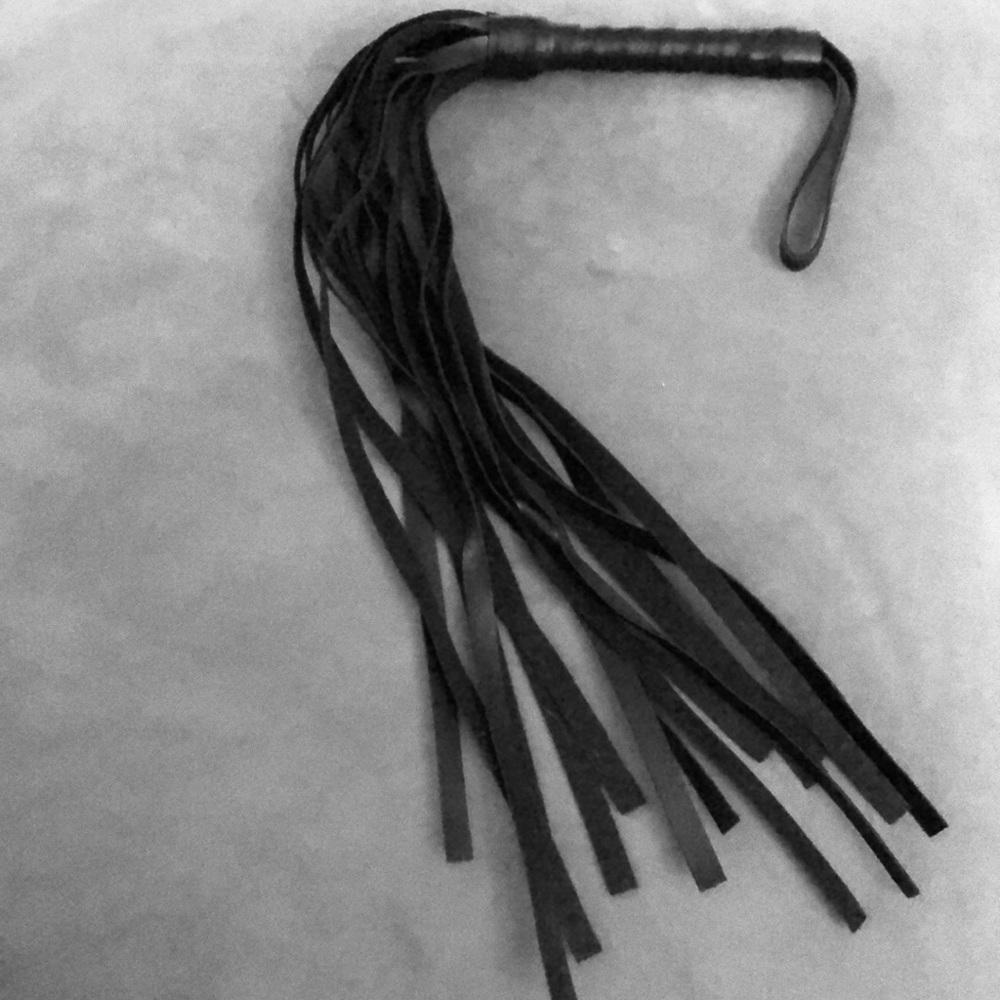 Leather whip